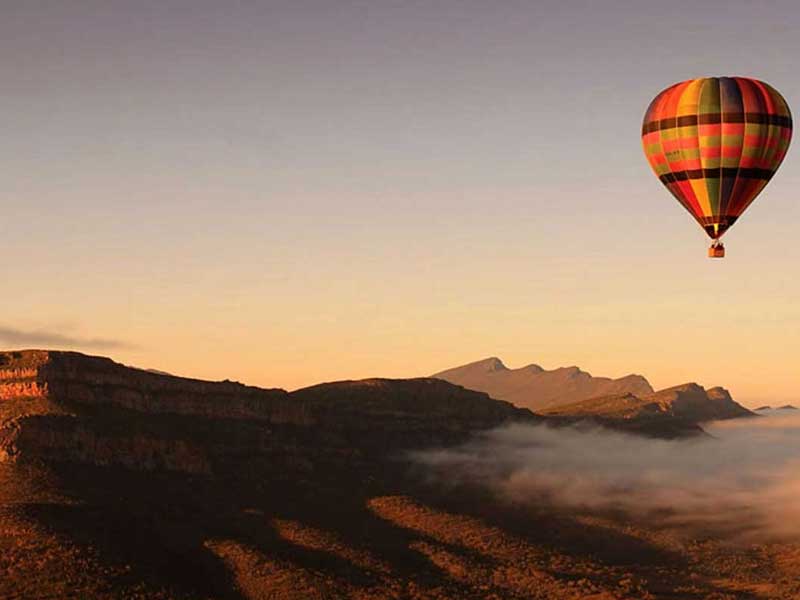 Luftballong över Australien - Destination Australien